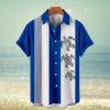 Hawaiian Stripe Coconut Short Sleeve Shirt