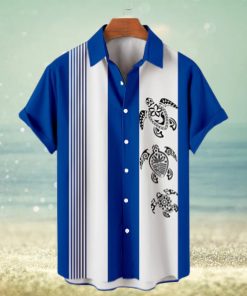 Hawaiian Stripe Short Sleeve Shirt