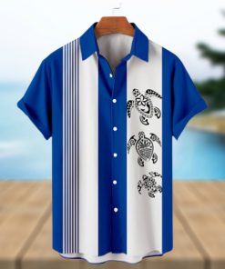 Hawaiian Stripe Short Sleeve Shirt