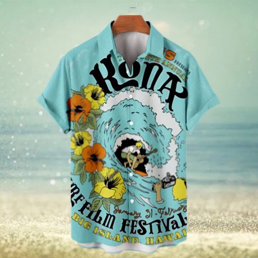 Hawaiian Surf Short Sleeve Shirts