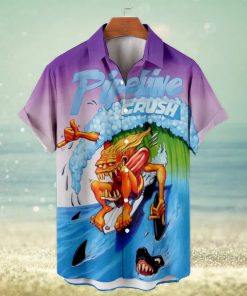 Hawaiian Surf Short Sleeve Shirtt