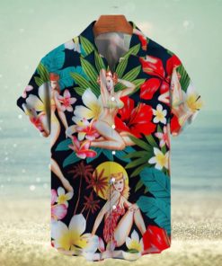 Hawaiian Vintage Pattern Men's Short Sleeve Shirt