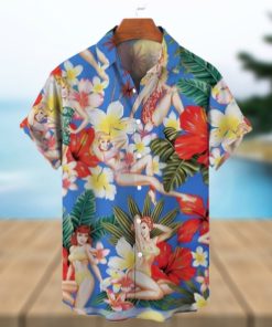 Hawaiian Vintage Pattern Men's Short Sleeve Shirts