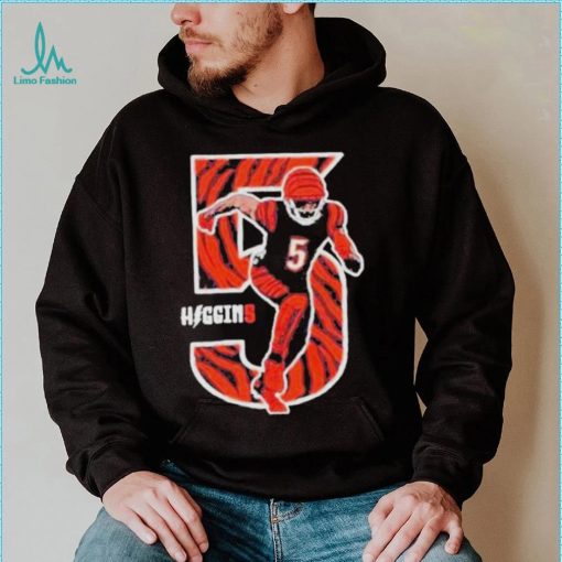 Higgin5 Cincinnati Bengals Number 5 shirt