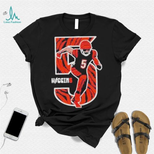 Higgin5 Cincinnati Bengals Number 5 shirt