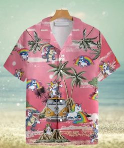 [High quality] Baby Unicorn Summer Time For Holiday Hawaiian Shirt