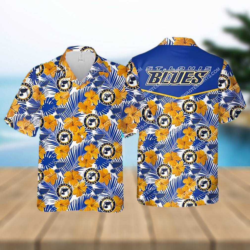 St Louis Blues-NHL Hawaiian Shirt Impressive Gift For Men And