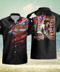 Highway To Hell HDM Aloha Summer Design Hawaiian Shirt and Short