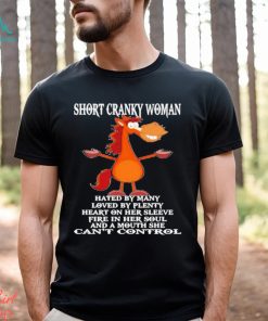 Horse Short Cranky Woman Hated By Many Shirt