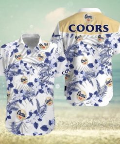 Hot Coors Tropical Plant Hawaiian Shirt