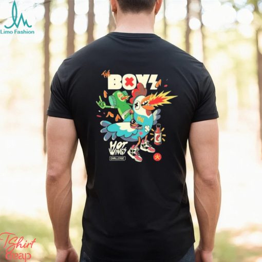 Hot wings the boys t shirt