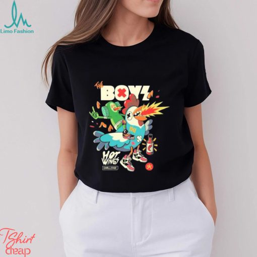 Hot wings the boys t shirt