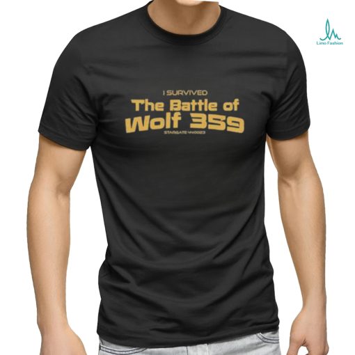 I Survived The Battle Of Wolf 359 Stargate 440023 Shirt