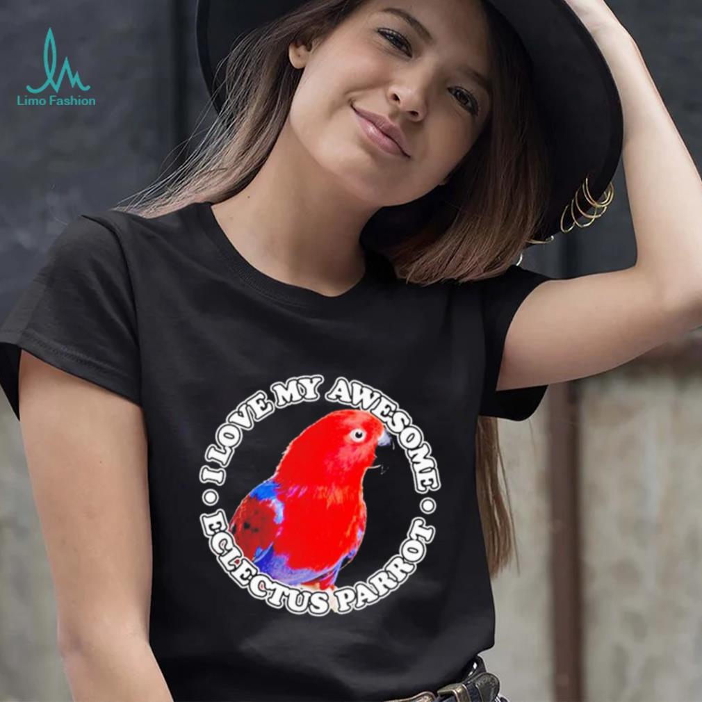 I love my awesome eclectus parrot shirt - Limotees