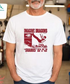 Imagine dragons sharks you’re just the same as them t shirt