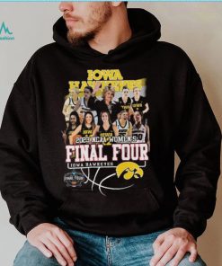 Iowa Hawkeyes all team 2023 Ncaa women’s final four shirt