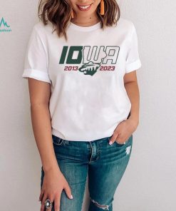 Iowa wild hockey 10 year t shirt