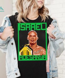 Israel Adesanya Champion pixel art shirt