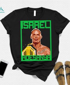 Israel Adesanya Champion pixel art shirt