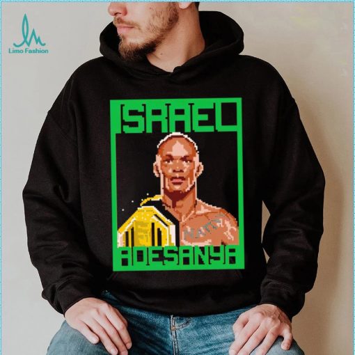 Israel Adesanya Champion pixel art shirt