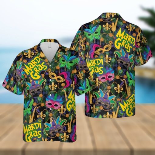 JUNGLE MARDI GRAS MASK FESTIVAL HAWAII SHIRT