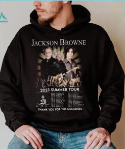 Jackson Browne 2023 Summer Tour thank you for the memories signature shirt