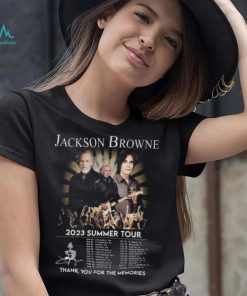 Jackson Browne 2023 Summer Tour thank you for the memories signature shirt