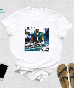 Jalen Hurt Bekommt Mega Vertrag Philadelphia Eagles Shirt