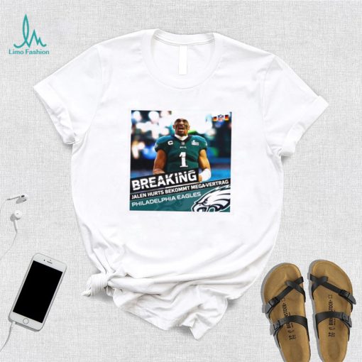 Jalen Hurt Bekommt Mega Vertrag Philadelphia Eagles Shirt