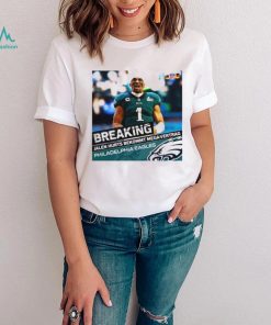 Jalen Hurt Bekommt Mega Vertrag Philadelphia Eagles Shirt