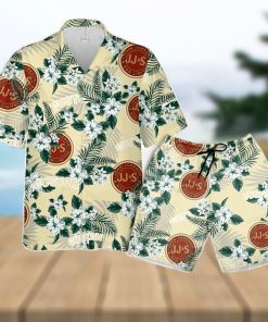 Jameson Hawaiian Shirt Flowers Pattern Personalized Gift Men And Women