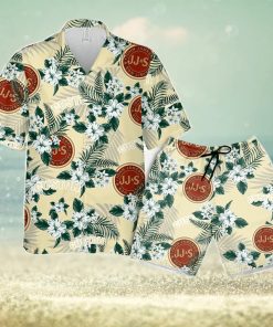 Jameson Hawaiian Shirt Flowers Pattern Personalized Gift Men And Women