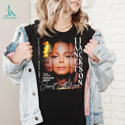 Janet Jackson together again signature 2023 shirt