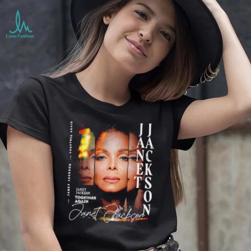 Janet Jackson together again signature 2023 shirt