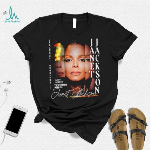 Janet Jackson together again signature 2023 shirt