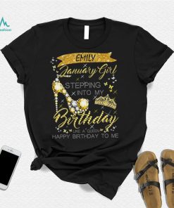 January Birthday Girl Shirt, Birthday Queen Shirt, Birthday in January Girl Shirt, Personalized a Queen was Born in January