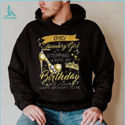 January Birthday Girl Shirt, Birthday Queen Shirt, Birthday in January Girl Shirt, Personalized a Queen was Born in January