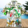 T rex Dinosaur Hawaiian Shirt Jurassic Park Hawaiian