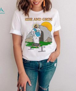 Jesus rise and grind 2023 logo t shirt