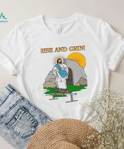 Jesus rise and grind 2023 logo t shirt