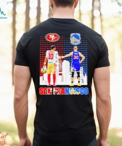 Jimmy Garoppolo And Stephen Curry San Francisco City Skyline Signatures Shirt, hoodie, sweater, long sleeve and tank top Jimmy Garoppolo And Stephen Curry San Francisco City Skyline Signatures Shirt