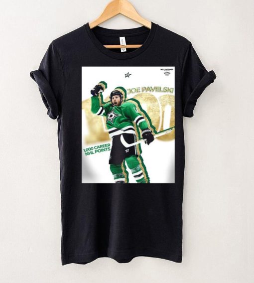 Joe Pavelski 1,000 Career NHL Points Shirt