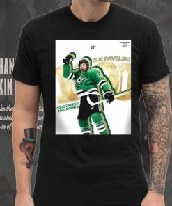 Joe Pavelski 1,000 Career NHL Points Shirt