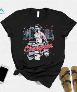 Joey Calcaterra UConn Huskies 2023 National Champion shirt