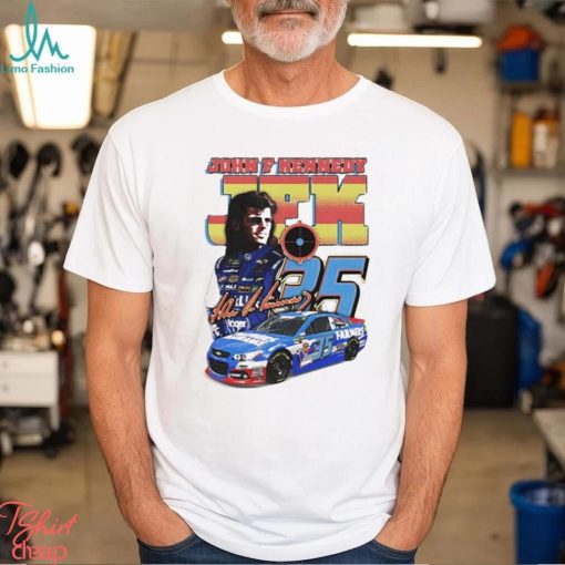 John F. Kennedy JFK 35 Race Car Shirt