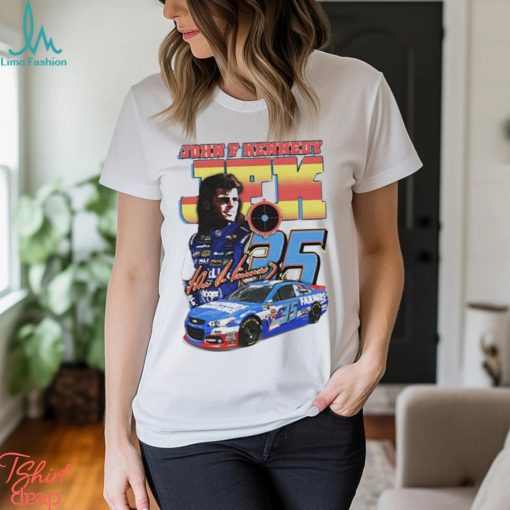 John F. Kennedy JFK 35 Race Car Shirt