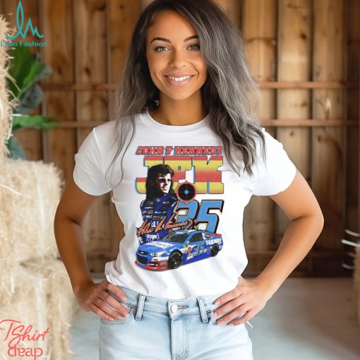 John F. Kennedy JFK 35 Race Car Shirt