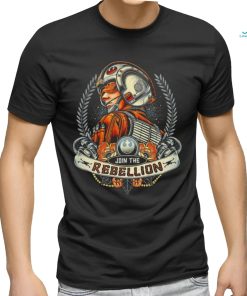 Join the Rebellion logo shirt
