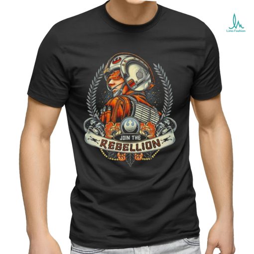 Join the Rebellion logo shirt