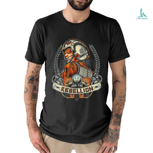Join the Rebellion logo shirt